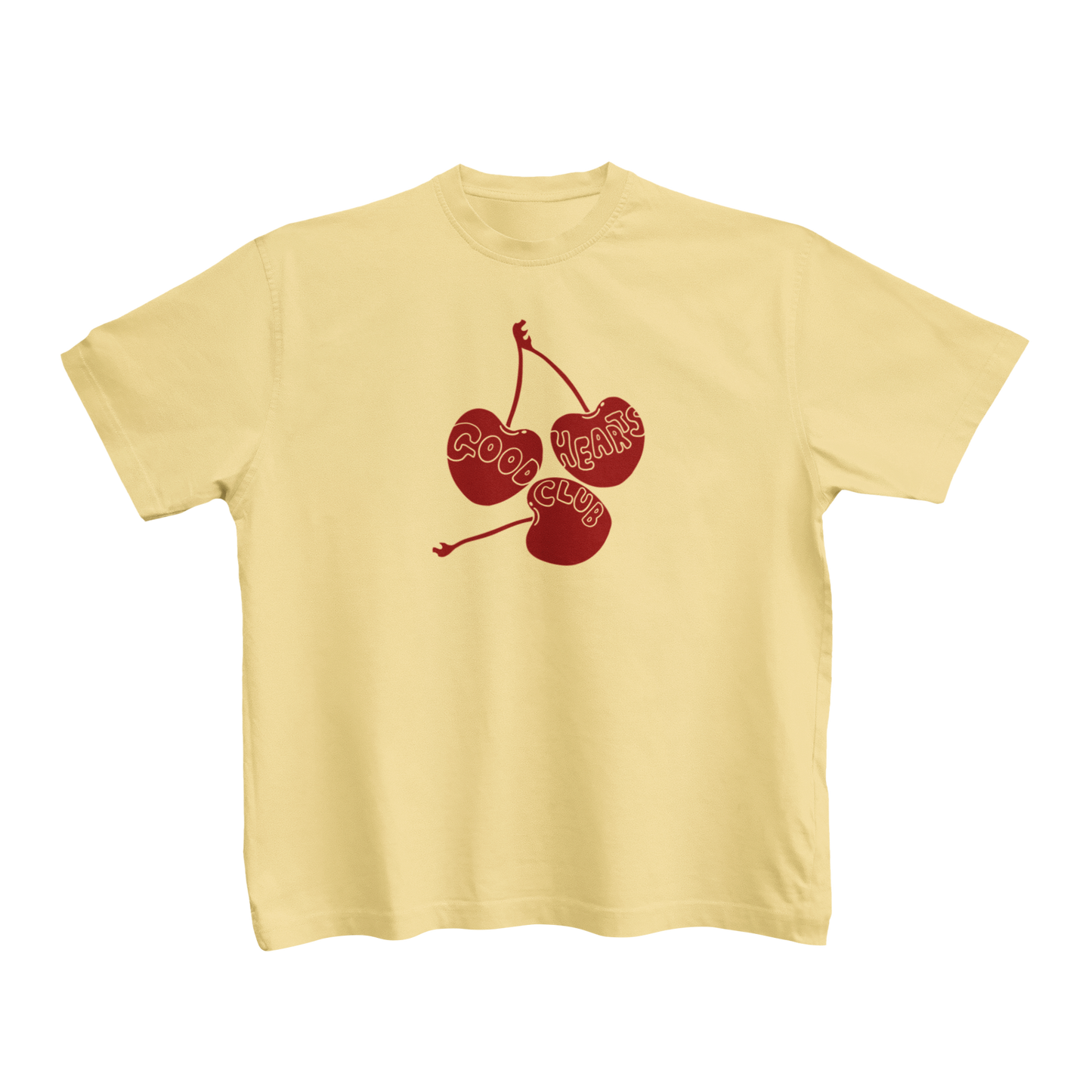 Cherry Good Hearts Club Baby Tee