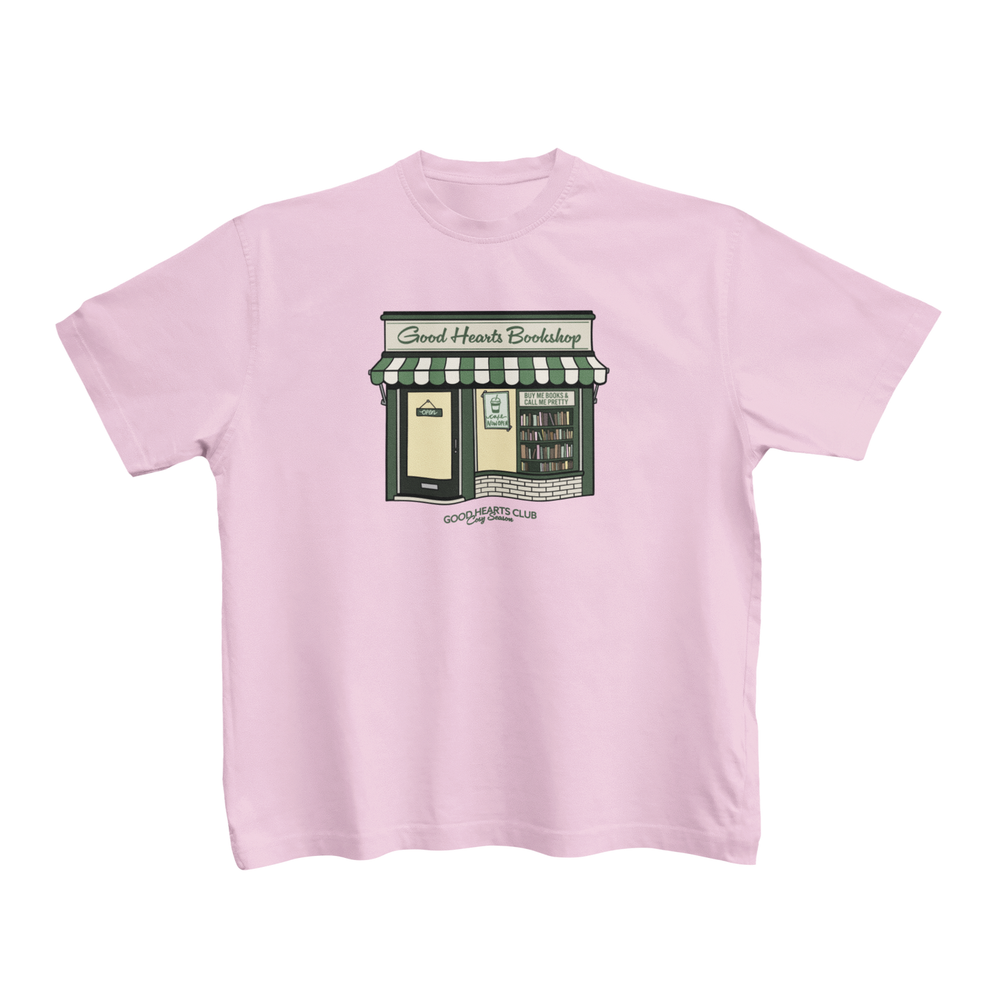 Good Hearts Bookshop Baby Tee