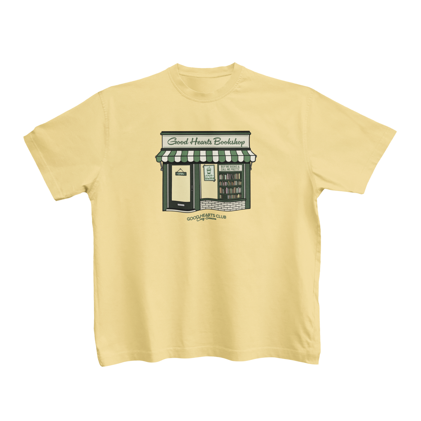 Good Hearts Bookshop Baby Tee