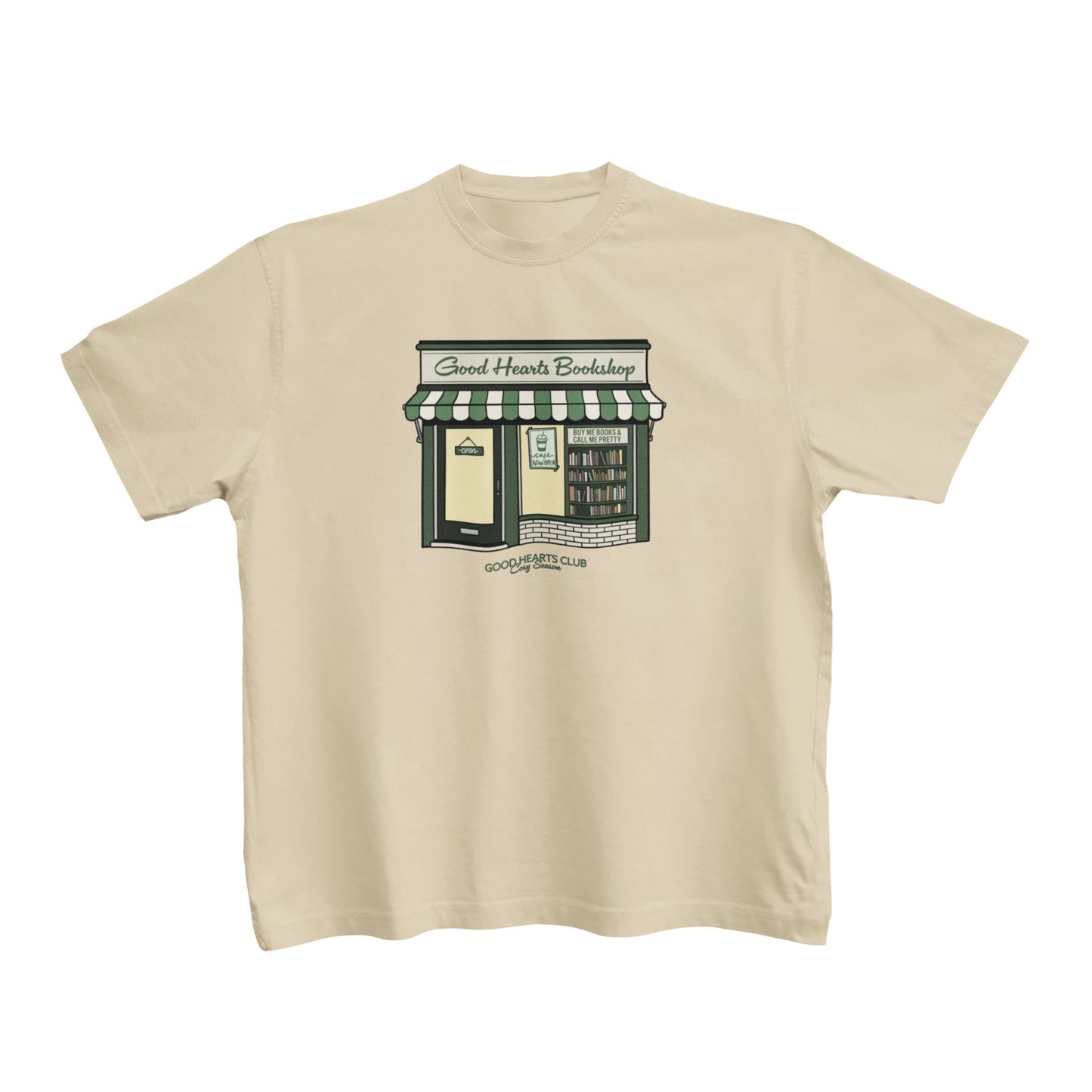 Good Hearts Bookshop Baby Tee