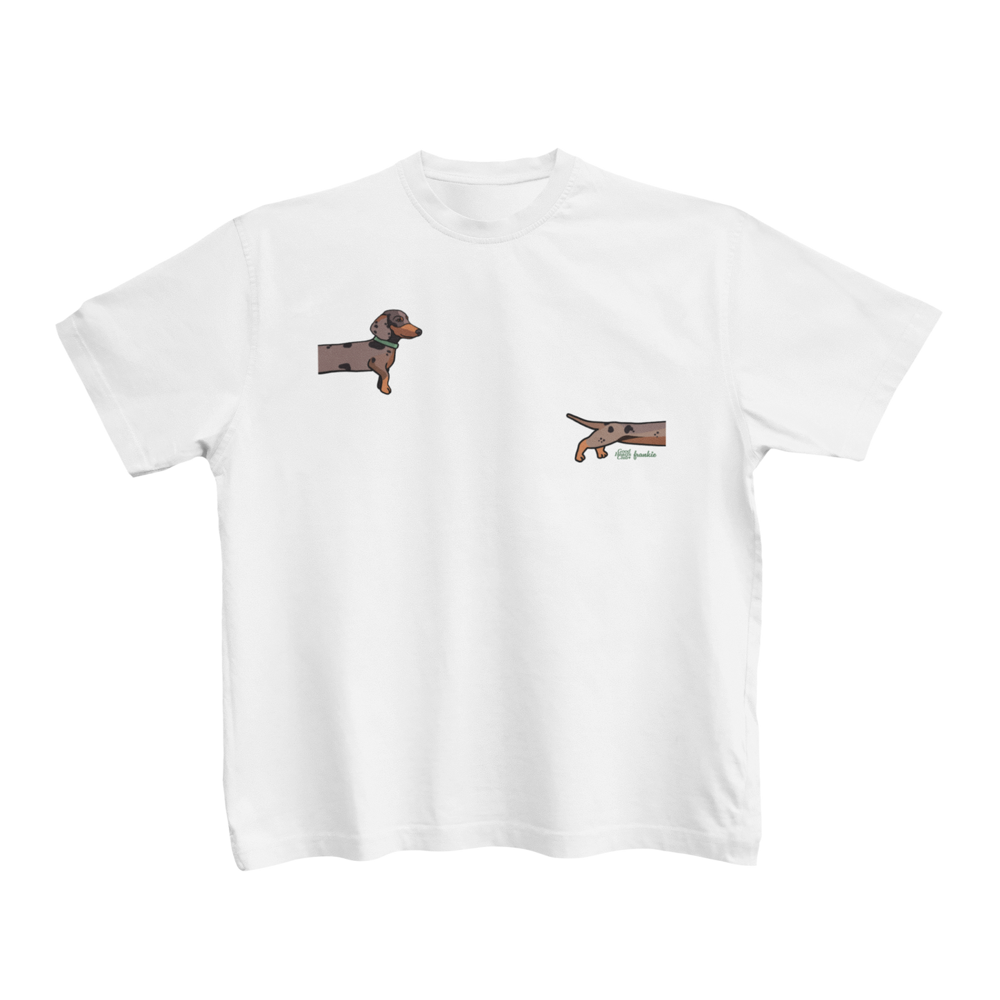 Frankie the Dachshund Baby Tee