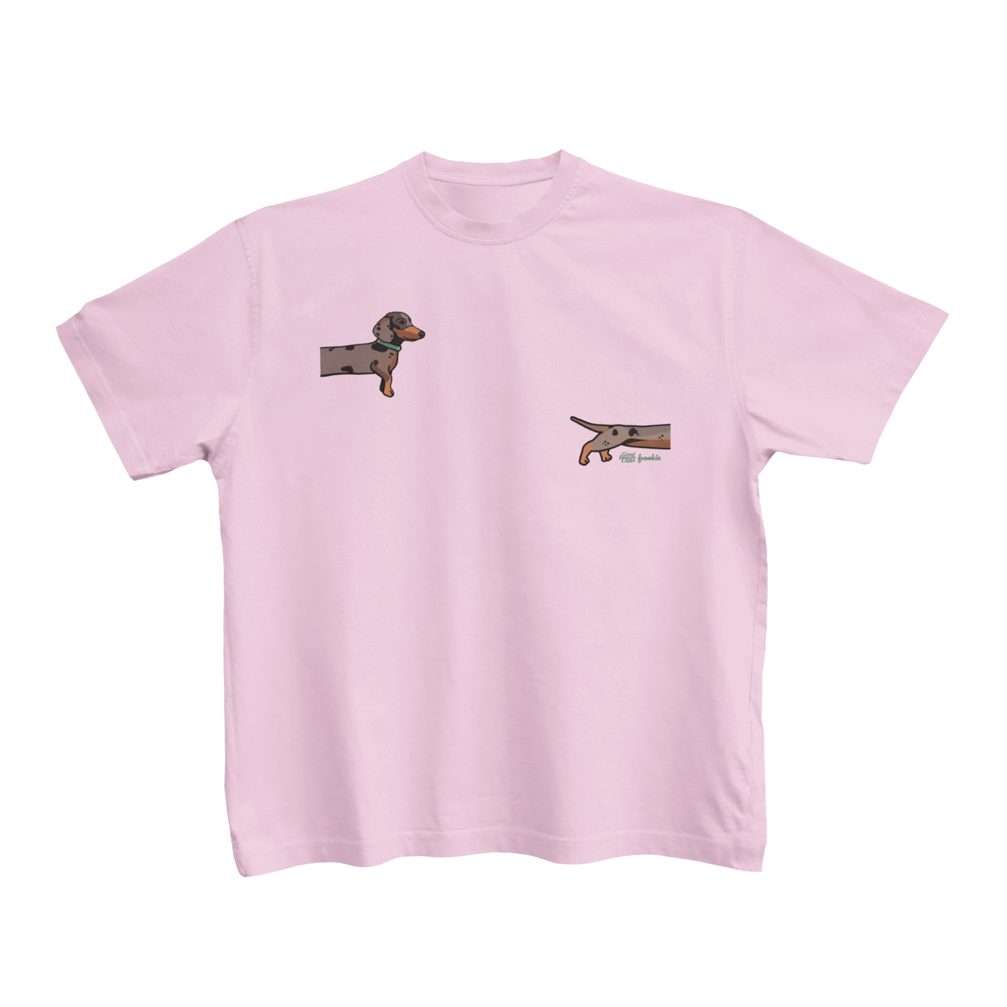 Frankie the Dachshund Baby Tee