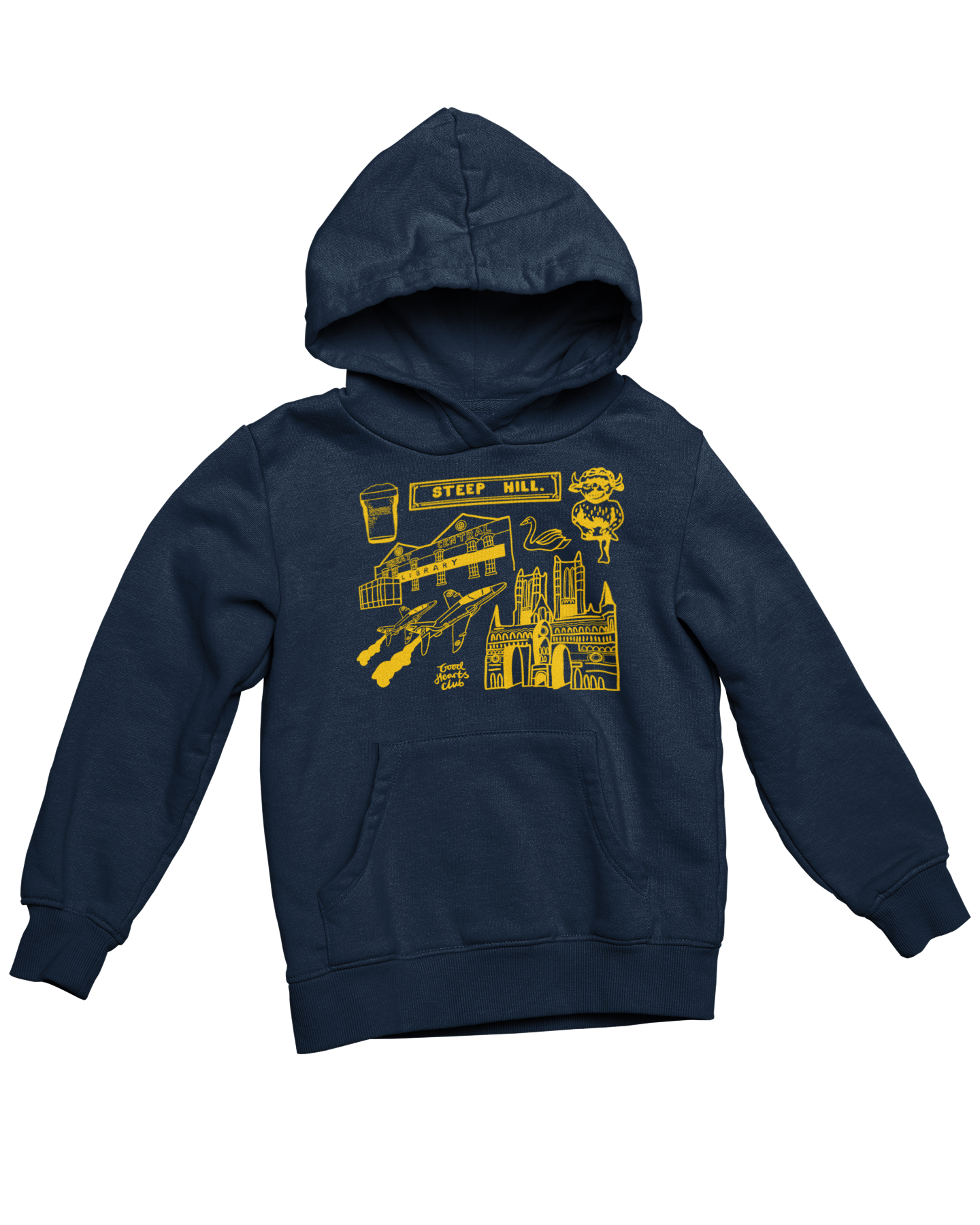 Embroidered Lincoln Hoodie