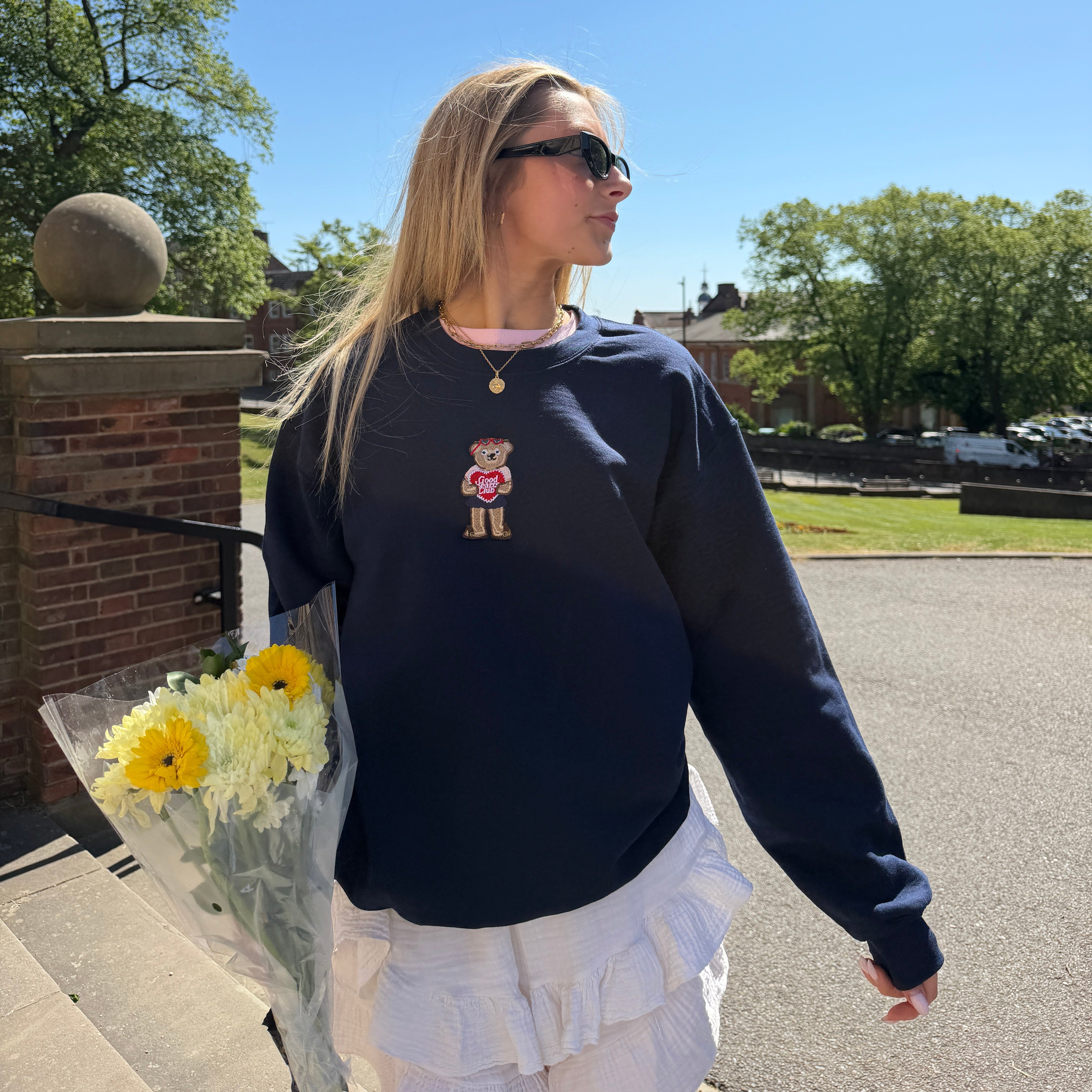 Bonnie Goodheart Embroidered Crewneck Jumper