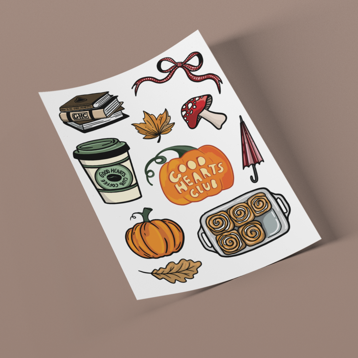 Autumn Sticker Sheet
