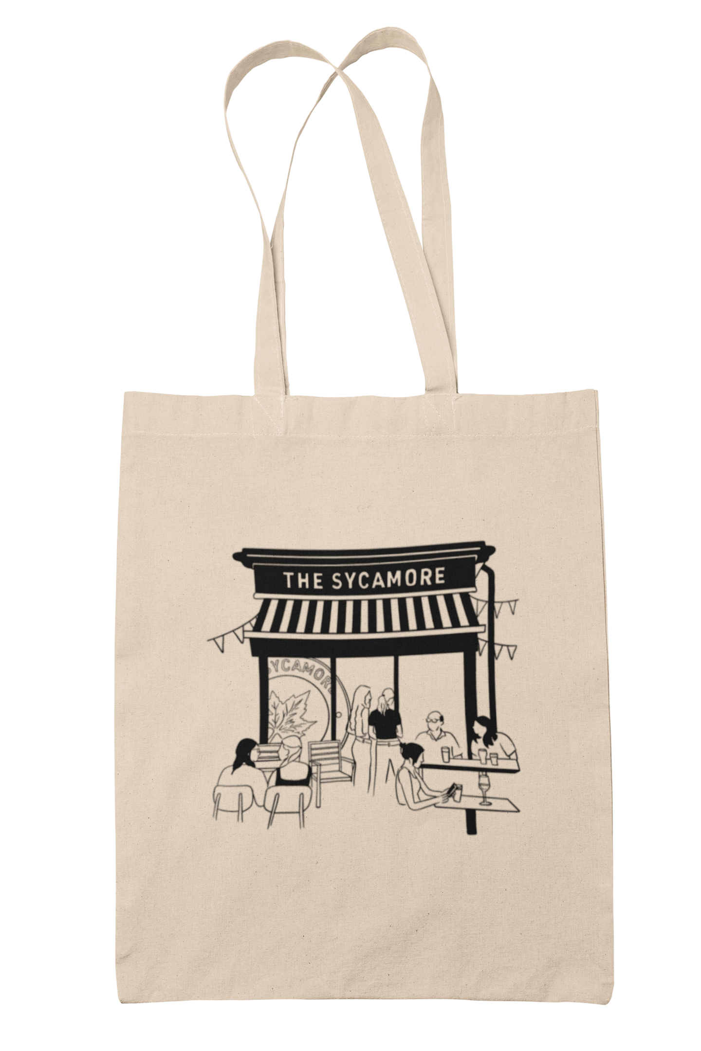 Sycamore Cafe Double sided Tote