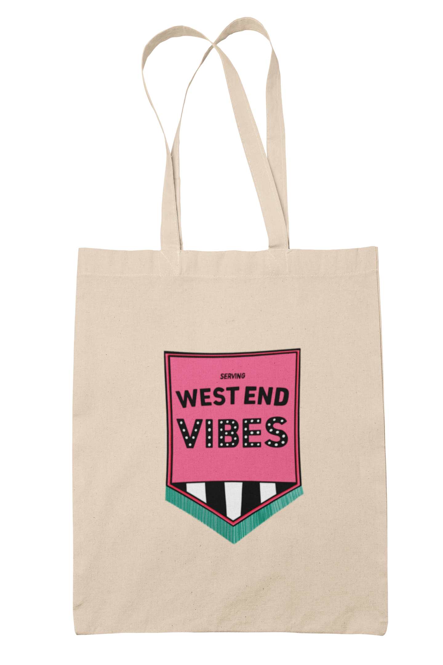 West End Vibes double sided Tote