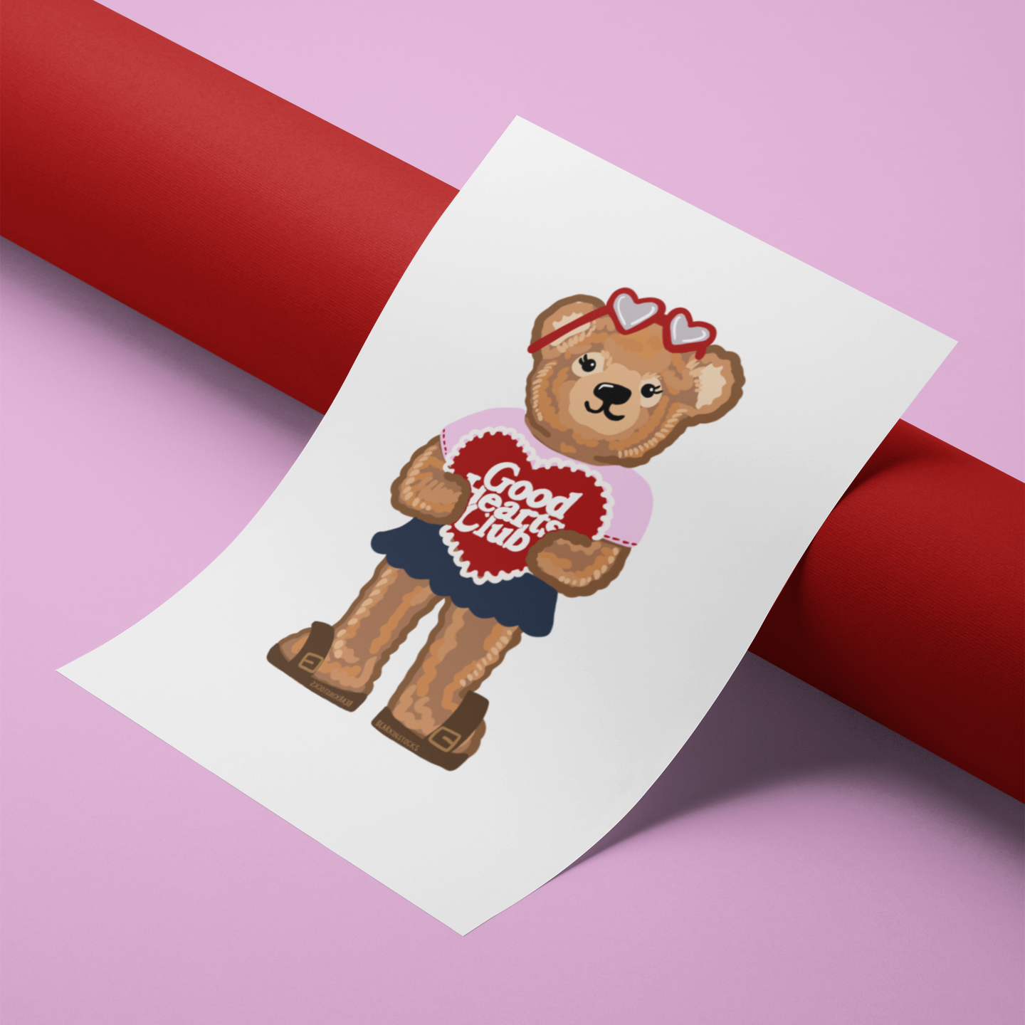 Bonnie Bear Print