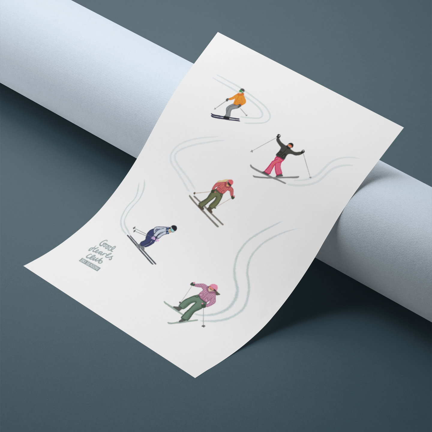 Ski Season Print