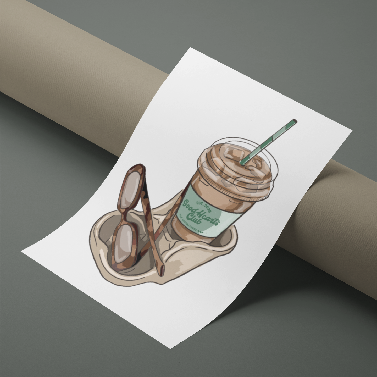 Iced Coffee Print
