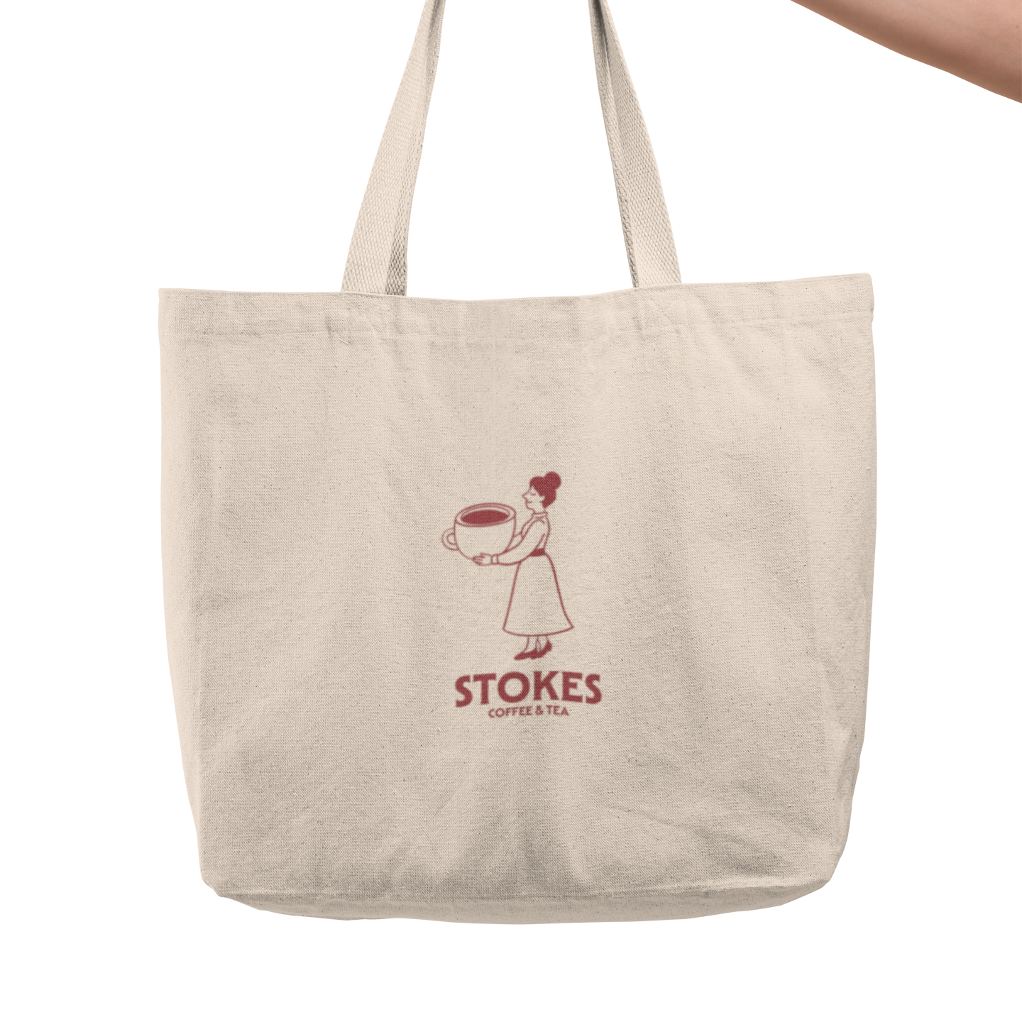Stokes Coffee done right Double Sided Canvas Bag