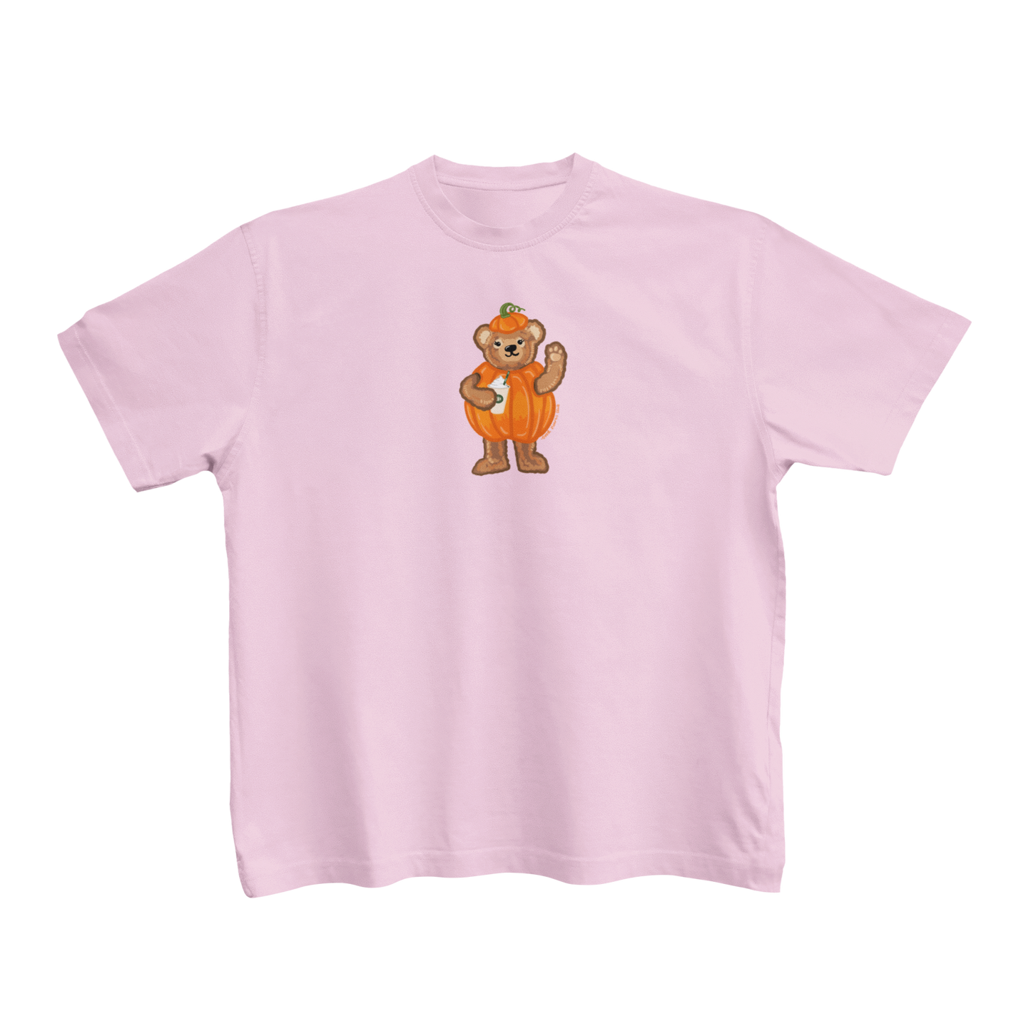 Pumpkin 'Bonnie' Bear Baby Tee