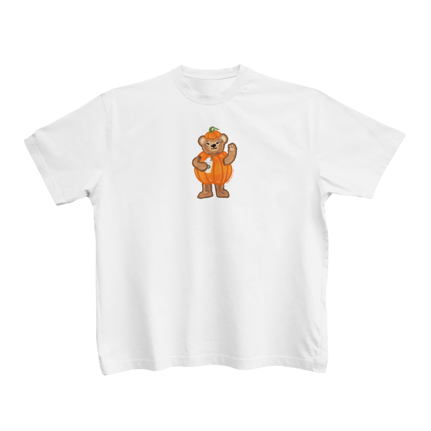 Pumpkin 'Bonnie' Bear Baby Tee