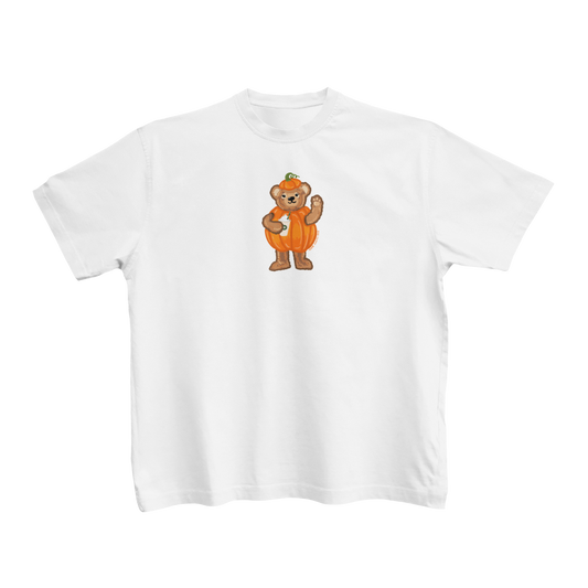 Pumpkin 'Bonnie' Bear Baby Tee