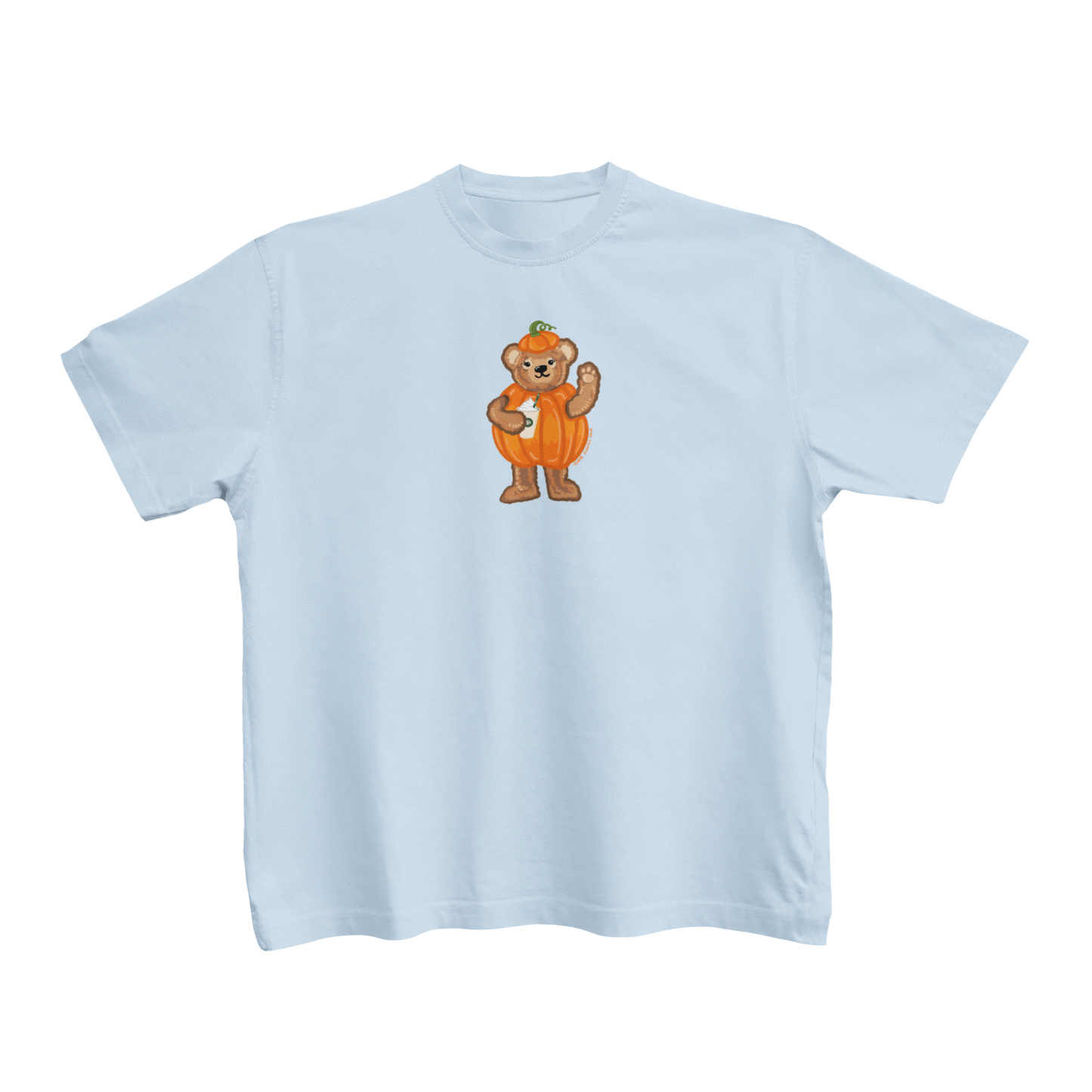 Pumpkin 'Bonnie' Bear Baby Tee