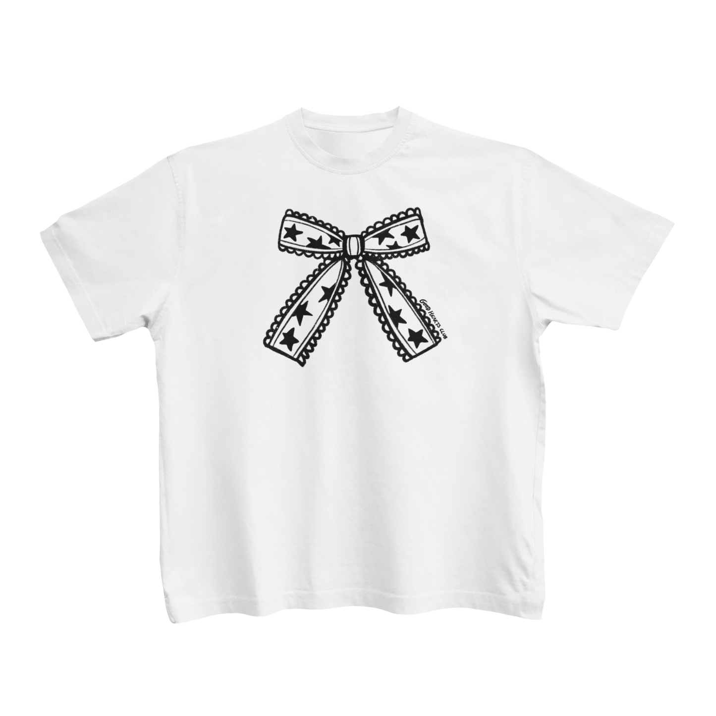 Starry Bow Baby Tee