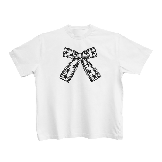 Starry Bow Baby Tee