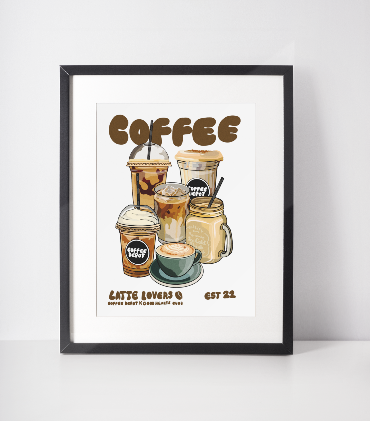 Coffee Depot x GHC Coffee Print