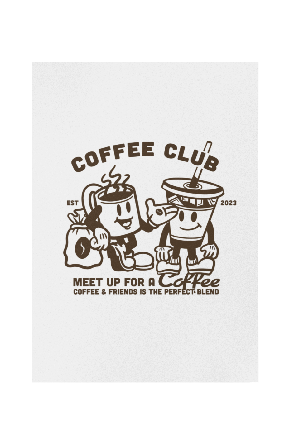 Coffee Club Print