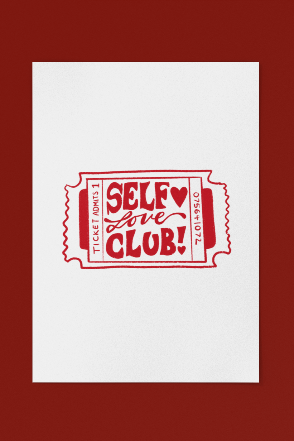 Self Love Club Print