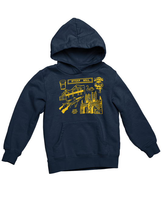 Embroidered Lincoln Hoodie