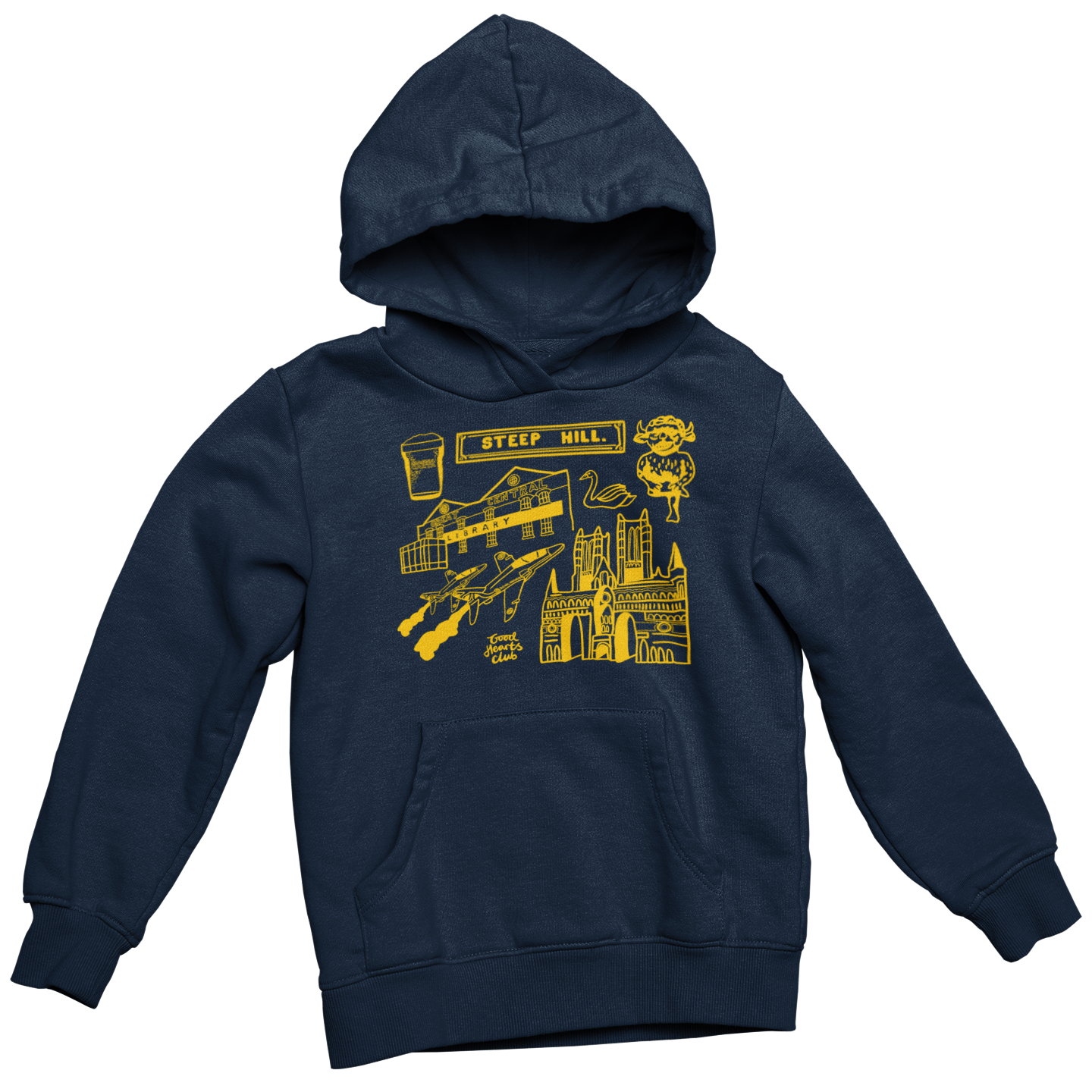Embroidered Lincoln Hoodie