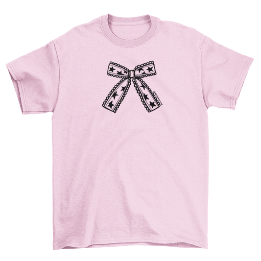 Starry Bow Unisex T-Shirt
