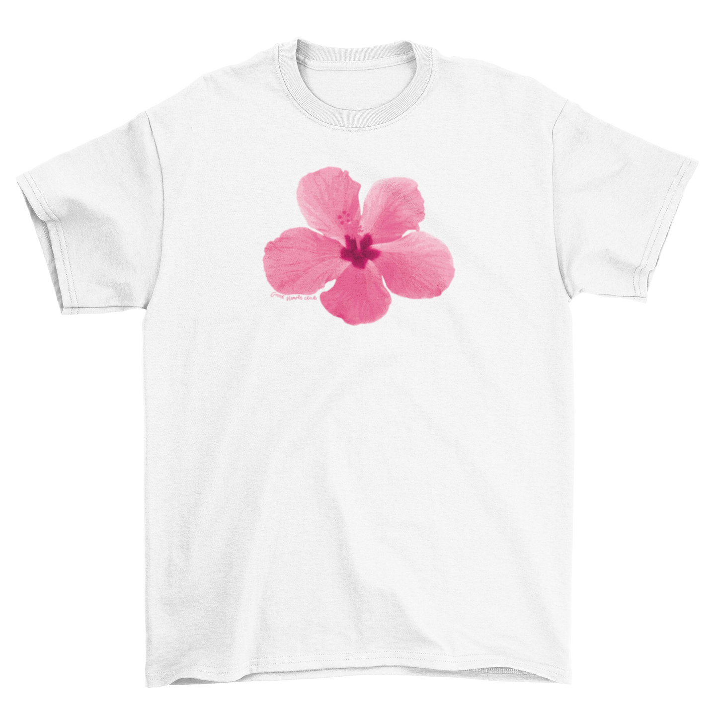 Pink Hibiscus Unisex T-Shirt