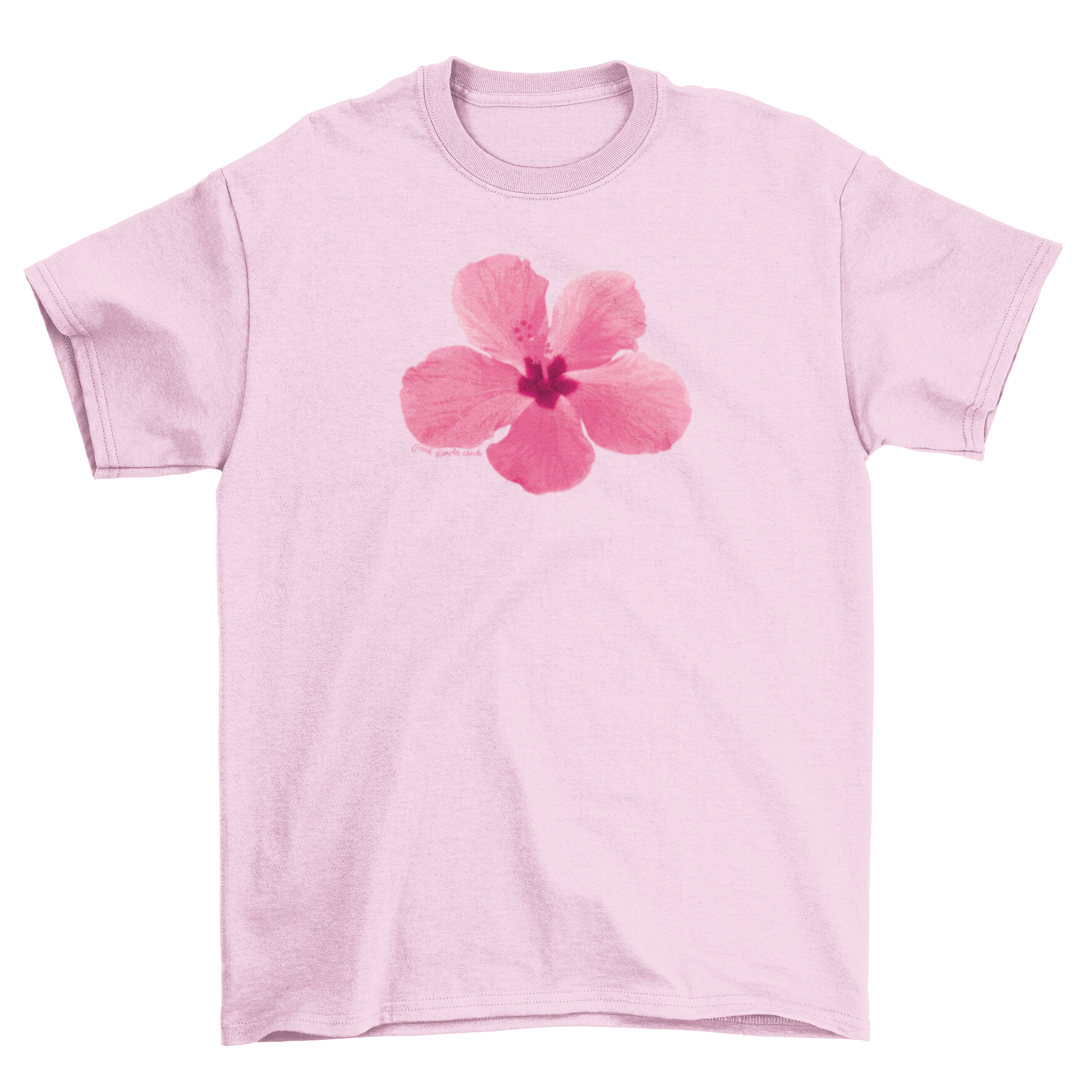 Pink Hibiscus Unisex T-Shirt