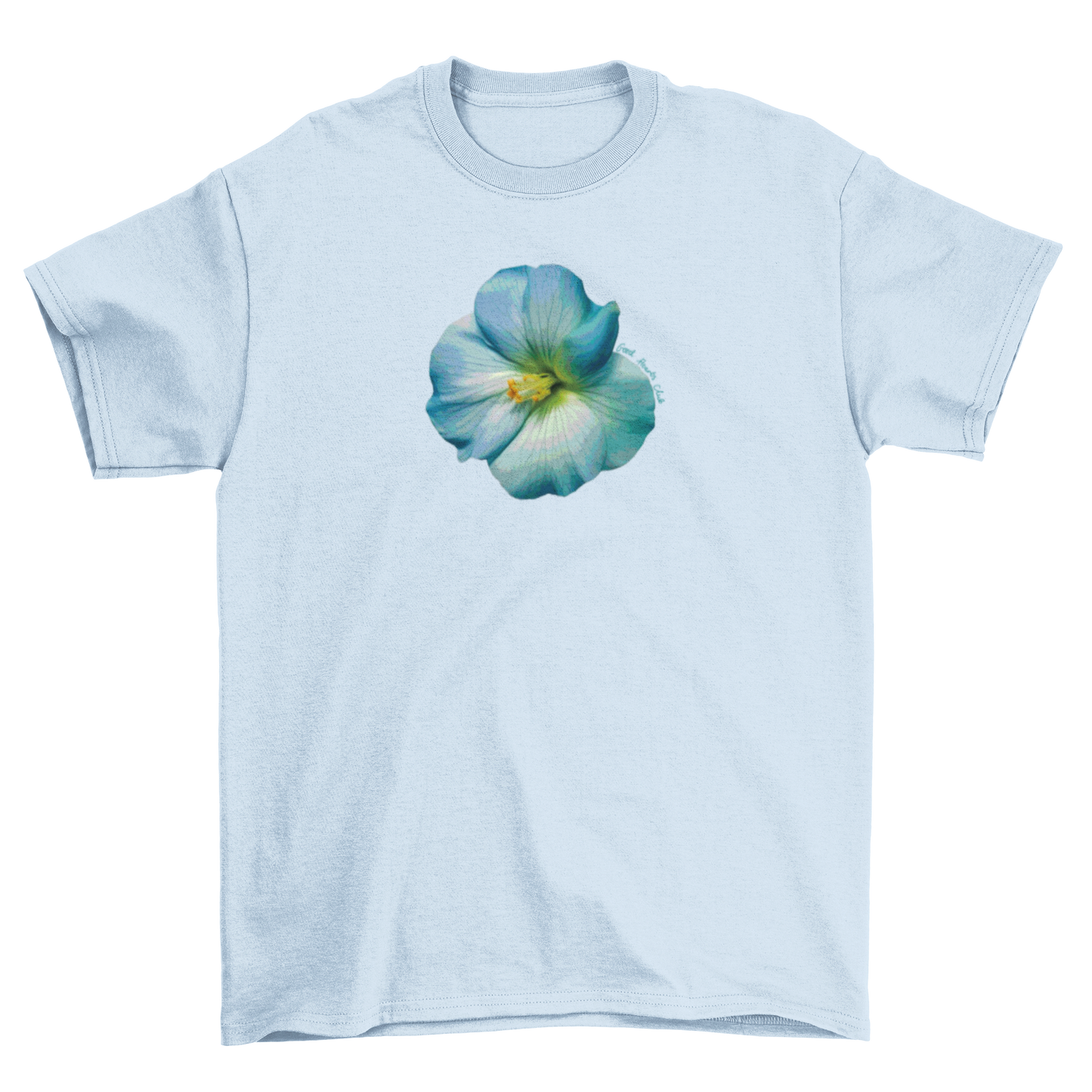 Blue Hibiscus Unisex T-Shirt