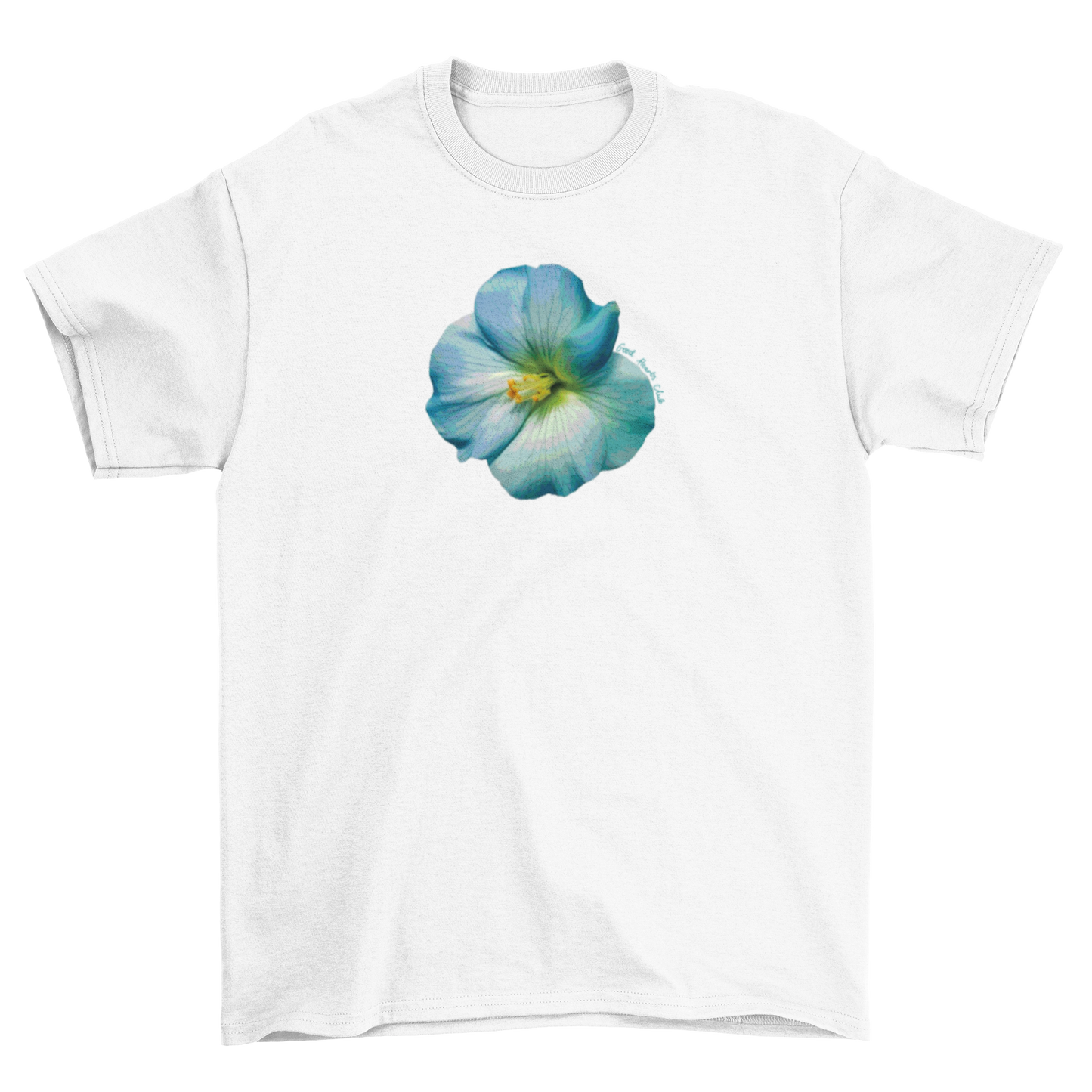 Blue Hibiscus Unisex T-Shirt