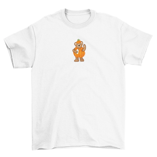 Pumpkin 'Bonnie' Bear Unisex T-Shirt