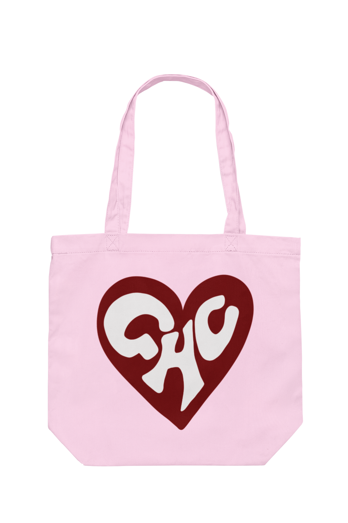 GHC Red Heart logo tote bag