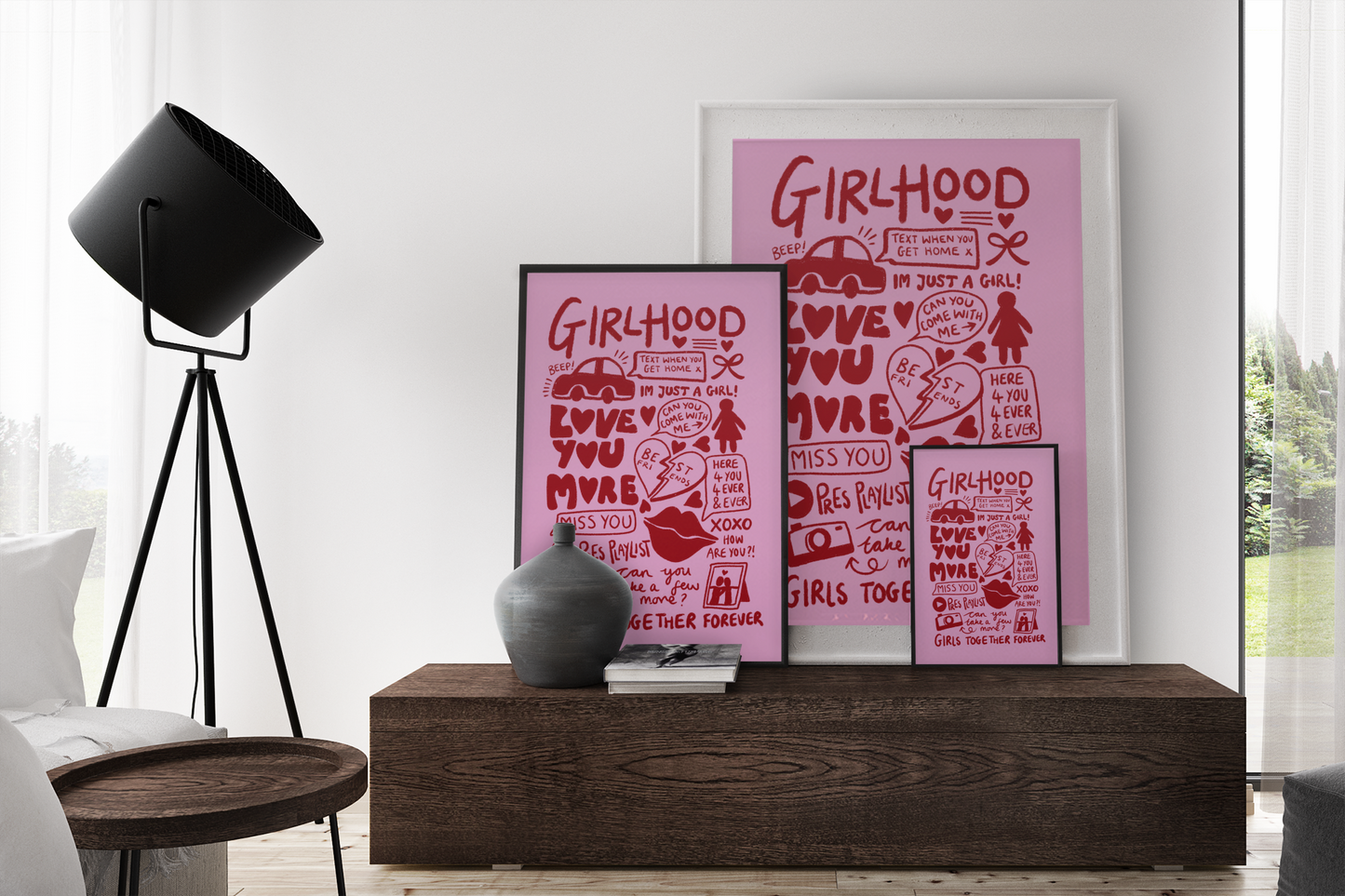 GIRLHOOD print