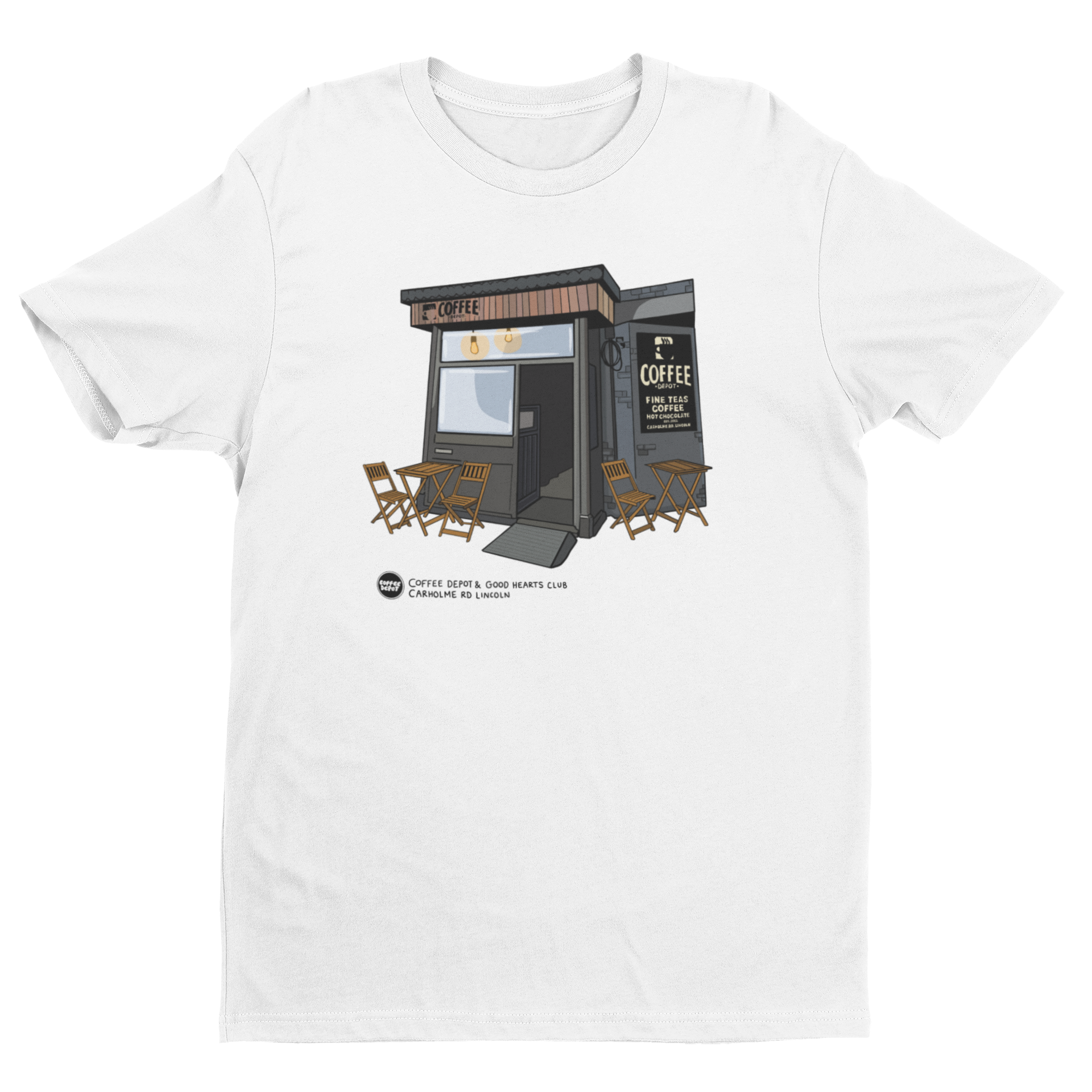 Coffee Depot Shop Front Tee